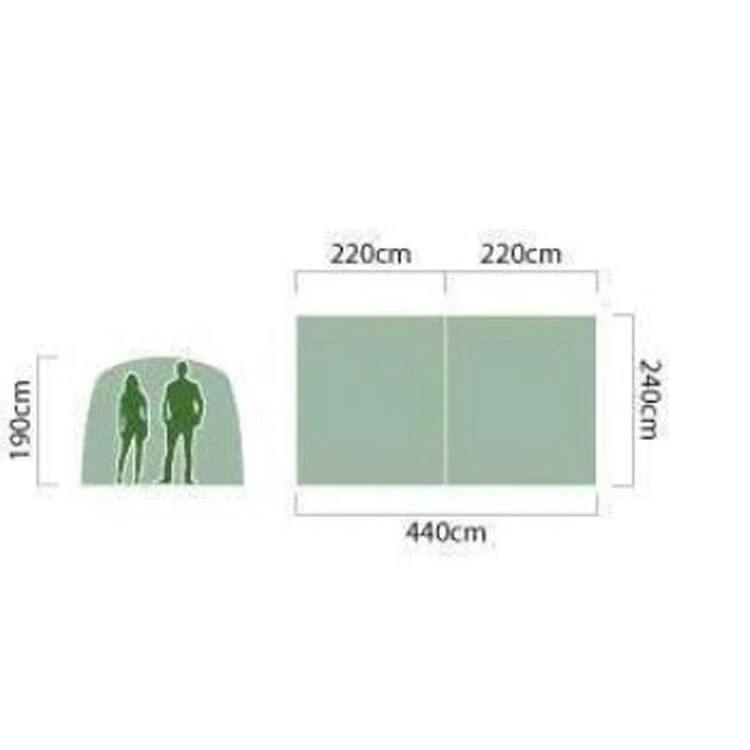 Outdoor Connection Breakaway Somerset 2R Family Tent 6 Outdoor Connection Breakaway Somerset 2R Family Tent - Image 4