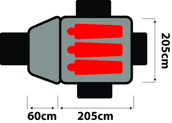 Oztrail Skygazer 3XV Tent 6 Oztrail Skygazer 3XV Tent - Image 4