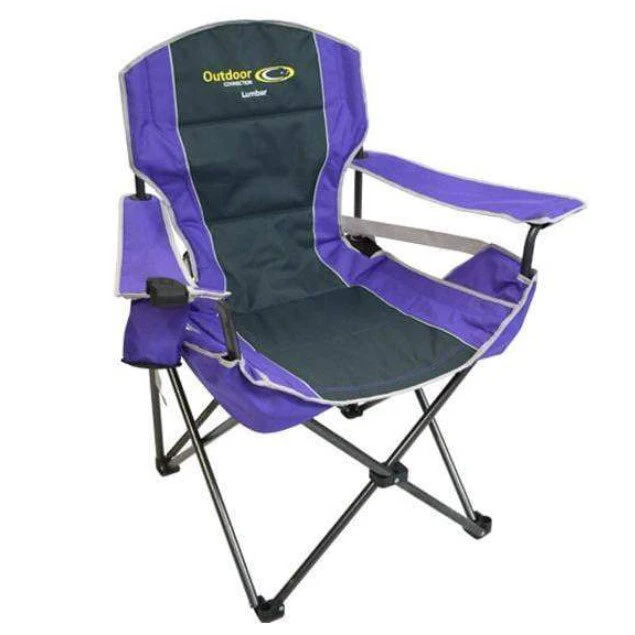 Outdoor Connection Lumbar Chair - Purple 3 Outdoor Connection Lumbar Chair - Purple