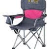 Oztrail Junior Deluxe Arm Chair - Pink -Outdoor Camping Shop FCC DJCP F