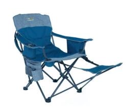 Oztrail Monarch Arm Chair With Footrest