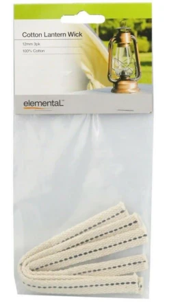 Elemental Cotton Lantern Wick 12mm - 3 Pack