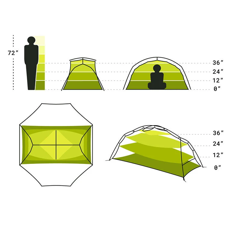 NEMO EQUIPMENT Nemo Dagger Ultralight Backpacking Tent - 2 Person 12 NEMO EQUIPMENT Nemo Dagger Ultralight Backpacking Tent - 2 Person - Image 10