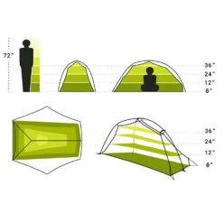 NEMO EQUIPMENT Nemo Hornet Ultralight Backpacking Tent - 2 Person -Outdoor Camping Shop NEM00216 9