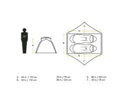 NEMO EQUIPMENT Nemo Aurora 2P Backpacking Tent + Footprint - Nova Green -Outdoor Camping Shop NEM00250 9