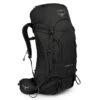 Osprey Kestrel 48 [Size: M/L Mens Hiking Backpack - Black -Outdoor Camping Shop OSP0762 BLK ML
