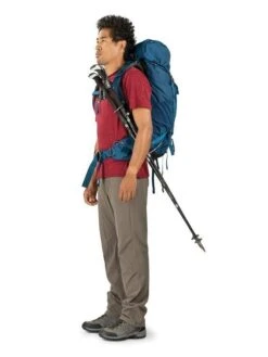 Osprey Kestrel 48 Mens Hiking Backpack Loch Blue - Size: S/M -Outdoor Camping Shop OSP0762 LOC SM 5