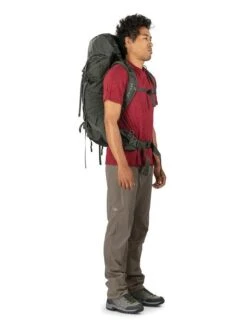 Osprey Kestrel 38 [Size: M/L Mens Hiking Backpack - Black -Outdoor Camping Shop OSP0763 BLK ML 2