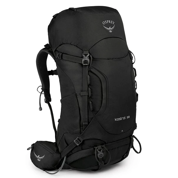 Osprey Kestrel 38 [Size: M/L Mens Hiking Backpack - Black