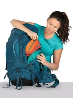 Osprey Kyte 46 Womens Hiking Pack Siren Grey - Size: XS/S -Outdoor Camping Shop OSP0764 GRY XS 5