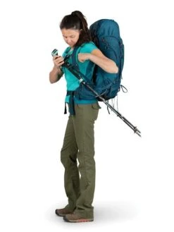 Osprey Kyte 46 Womens Hiking Pack Icelake Green - Size: XS/S -Outdoor Camping Shop OSP0764 ICE XS 6