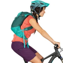 Osprey Salida 12 Women's Mountain Bike Backpack - Teal Glass -Outdoor Camping Shop OSP0799 TEA 2