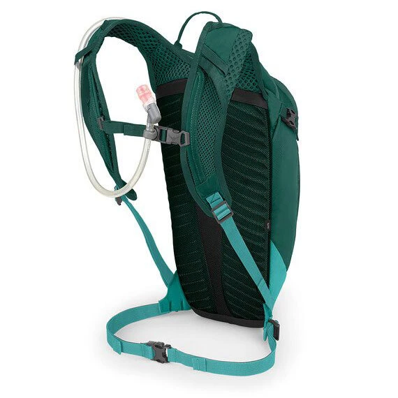Osprey Salida 8 Women's Mountain Bike Backpack - Teal Glass 4 Osprey Salida 8 Women's Mountain Bike Backpack - Teal Glass - Image 2