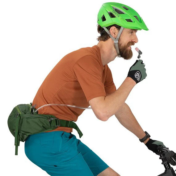 Osprey Seral 4 Mountain Bike Pack - Claret Red 5 Osprey Seral 4 Mountain Bike Pack - Claret Red - Image 3