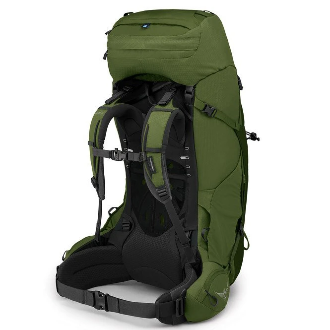 Osprey Aether 65 Mens Backpacking Garlic Mustard Green - S/M 4 Osprey Aether 65 Mens Backpacking Garlic Mustard Green - S/M - Image 2