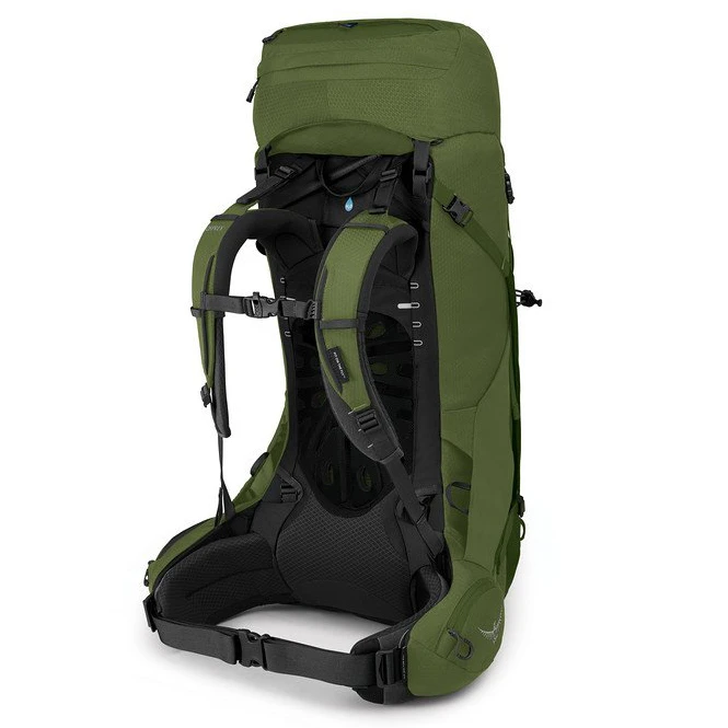 Osprey Aether 55 Mens Backpacking Garlic Mustard Green - S/M 4 Osprey Aether 55 Mens Backpacking Garlic Mustard Green - S/M - Image 2