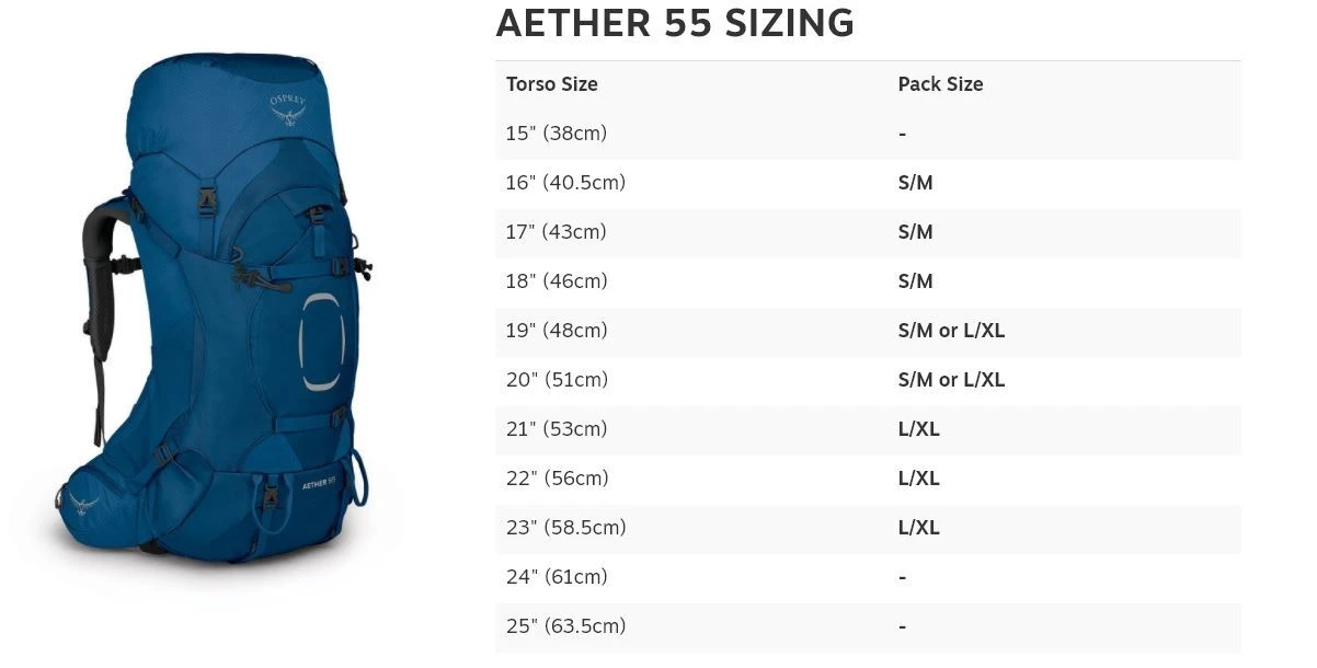 Osprey Aether 55 Mens Backpacking Garlic Mustard Green - S/M 8 Osprey Aether 55 Mens Backpacking Garlic Mustard Green - S/M - Image 6