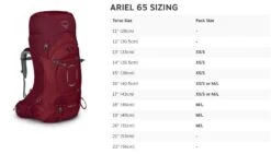 Osprey Ariel 65 Womens Backpacking Ceramic Blue - Size: XS/S -Outdoor Camping Shop OSP0885 BLU XS 3