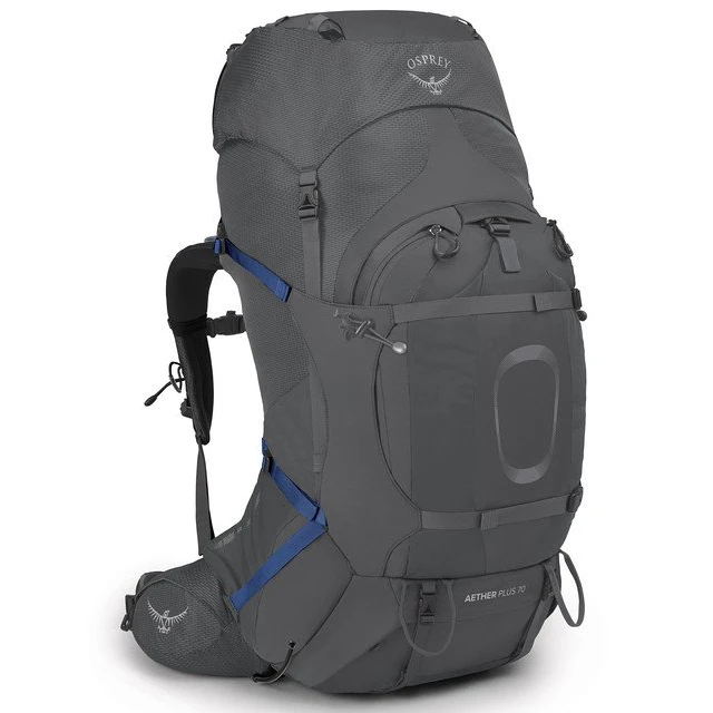Osprey Aether Plus 70 Men's Hiking Backpack Eclipse Grey - S/M 3 Osprey Aether Plus 70 Men's Hiking Backpack Eclipse Grey - S/M