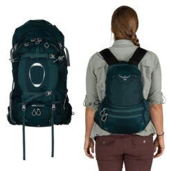 Osprey Ariel Plus 70 Women's Hiking Backpack Night Jungle Blue - XS/S -Outdoor Camping Shop OSP0896 BLU XSS 3