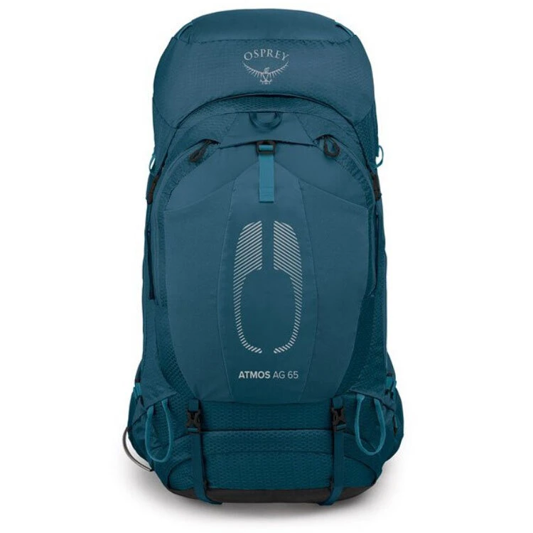 Osprey Atmos 65 AG Men's Hiking Backpack Venturi Blue - S/M 7 Osprey Atmos 65 AG Men's Hiking Backpack Venturi Blue - S/M - Image 5
