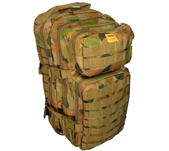 Bush Tracks Assault 1 Backpack - Auscam 3 Bush Tracks Assault 1 Backpack - Auscam
