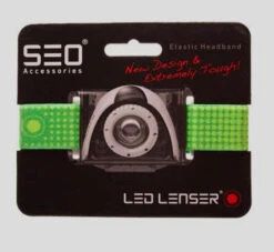Ledlenser SEO Elastic Headband - Green