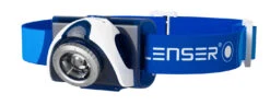 Ledlenser SEO 7R Rechargeable Headlamp - Blue